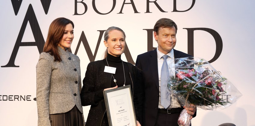 Helle Valentin, vinder af Womens Board Award 2019