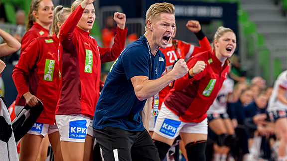 Jesper Jensen er landstræner for kvindehåndboldholdet