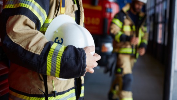 Brandmænd på vej afsted